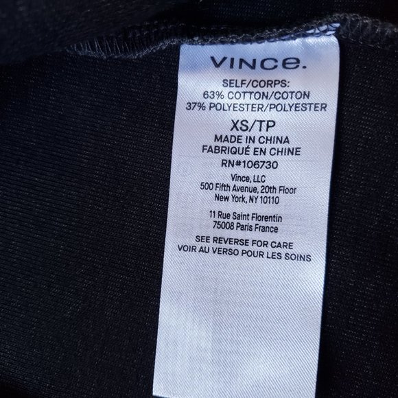 Vince Stripe Cotton Button-Down Shirt - Picture 8 of 9